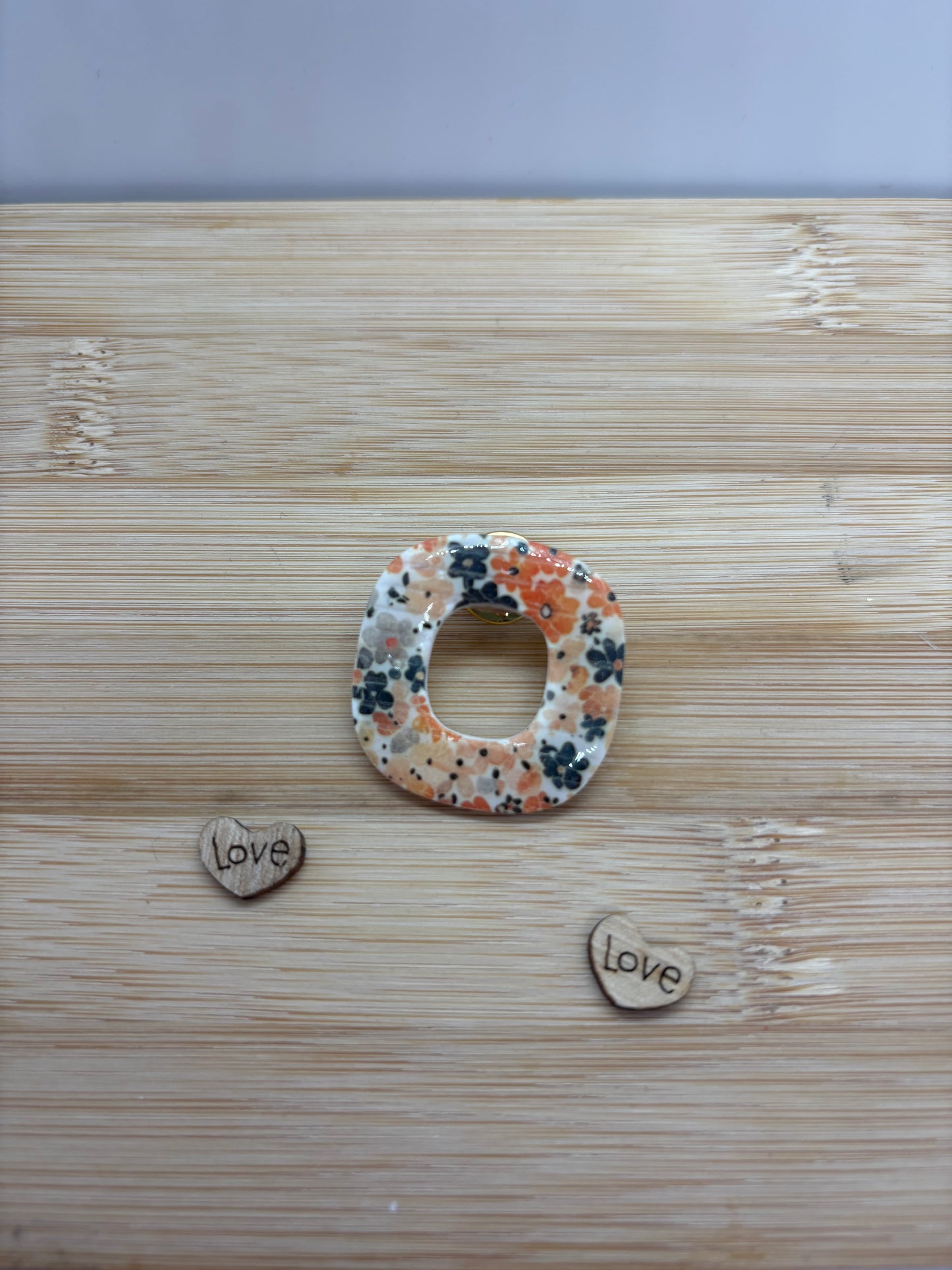 🌸 Pins porte lunettes de soleil – fait main 🌸