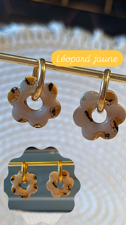 Pampilles léopard jaune