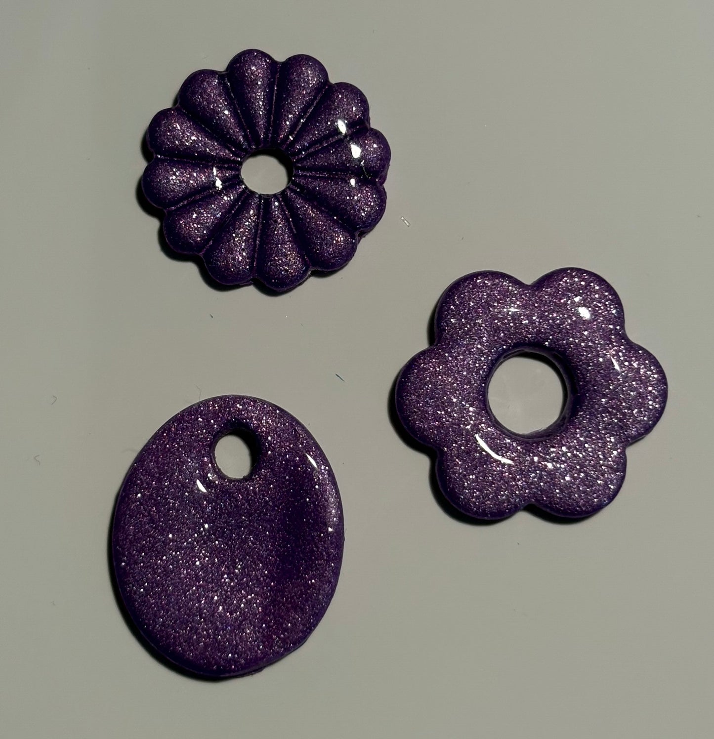 Pampilles - violet irisé