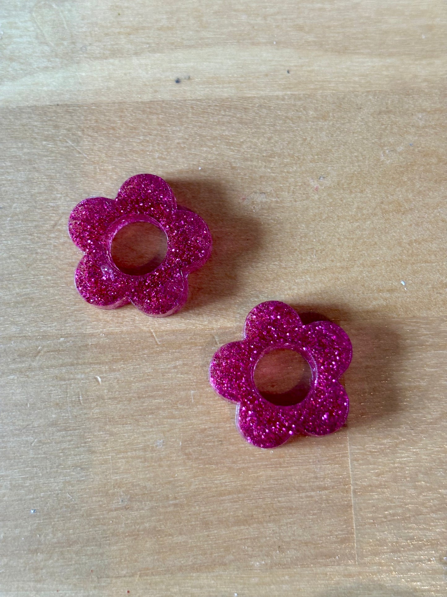 Paillettes végétales rose