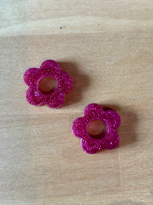 Paillettes végétales rose