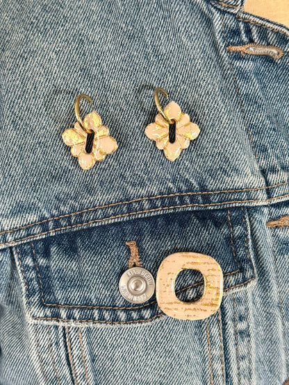 🌸 Pins porte lunettes de soleil – fait main 🌸