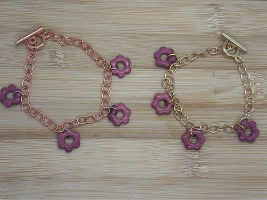 Bracelet et mini pampilles