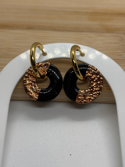 Pampilles - noir et cuivre