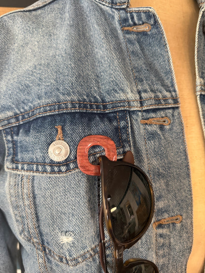 🌸 Pins porte lunettes de soleil – fait main 🌸