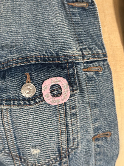 🌸 Pins porte lunettes de soleil – fait main 🌸